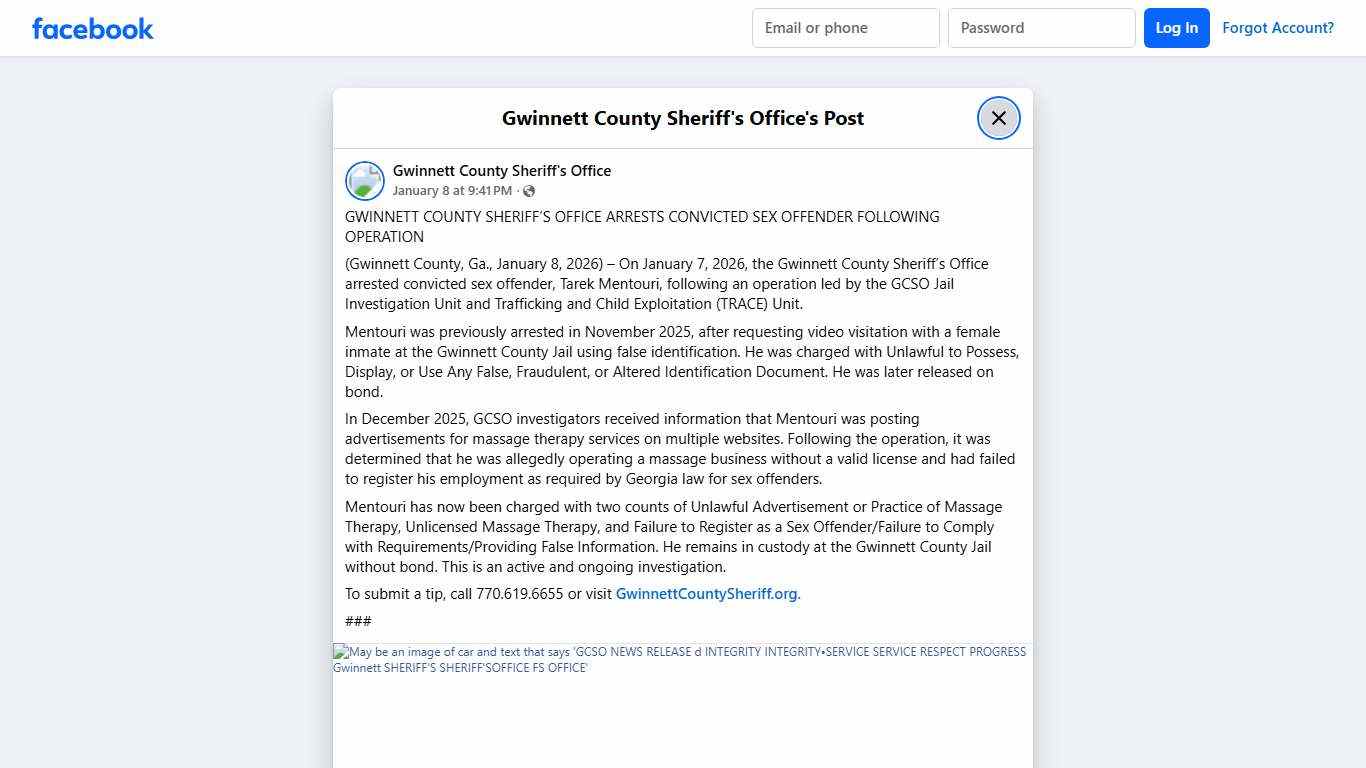 GWINNETT COUNTY... - Gwinnett County Sheriff's Office Facebook